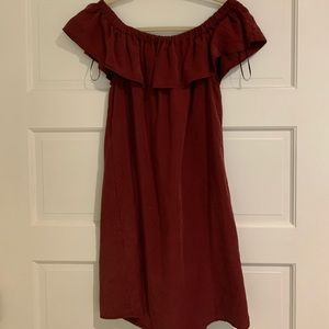 velvet heart mini dress